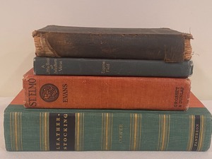 lot 136 image: Four Antique and Vintage Books