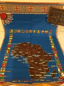 lot 139 image: African Linen and Decorative Carving