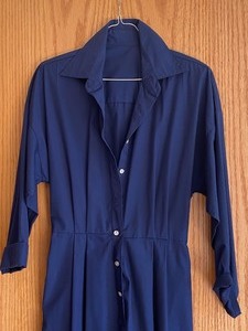 lot 358 image: Vintage Navy Blue Dress