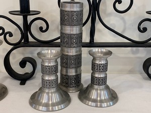 lot 244 image: Norwegian Pewter Items and More