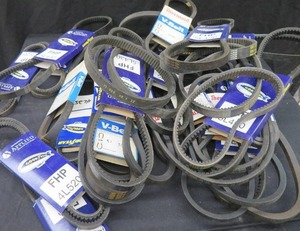 lot 60 image: BOX OF NEW BELTS