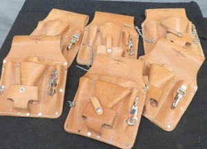 lot 83 image: 6 NEW TOOL POUCHES