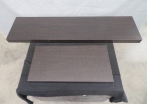 lot 93 image: PAIR OF FLOATING SHELFS