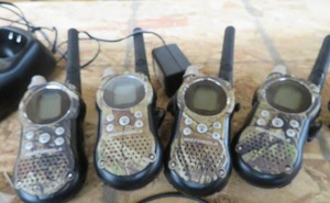 lot 104 image: 4 COBRA MICRO TALK TWO WAY RADIOS
