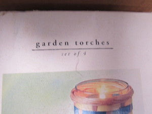 lot 36 image: garden torches