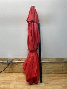 lot 116 image: SUNNYGLADE 9 ft. Patio Umbrella (red)