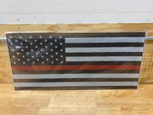 lot 61 image: American Flag Mesh Grill Insert
