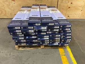 lot 3 image: SARATOGA COLLECTION Lot of 40 Boxes of- 100% Waterproof Flooring in Blonde Oak