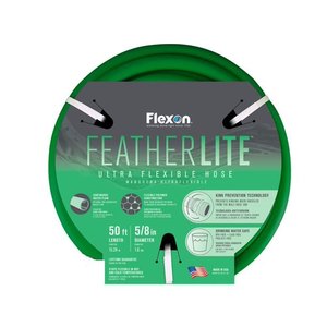 lot 34 image: Flexon FeatherLITE Hose with Swivel Male Coupling M56B 58 in. x 50 ft.
