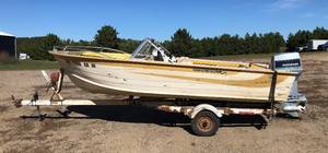 1979 16 Starcraft with 1971 Shorelandr Trailer