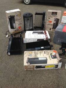 lot 3 image: Pallet with assorted Heaters various Brands, Types and conditions open boxes see pictures