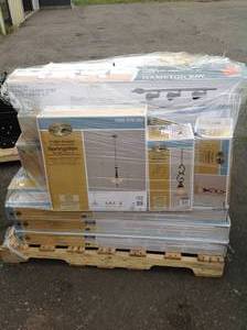 lot 5 image: Pallet with assorted Lightning various models and conditions see pictures