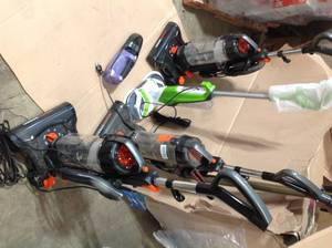 lot 39 image: Lot of Assorted Vacuums various brands models and conditions open box Customer Returns See Pictures