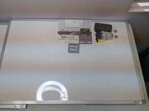 lot 156 image: Lot of (2) New Complete Quartet Magnetic Dry Erase Board Value Packs