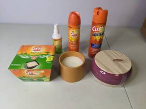lot 104 image: New Lot of Keep Bugs OFF - Candles & Spray