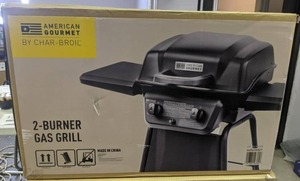 lot 126 image: Char-Broil American Gourmet 2-Burner Classic Gas Grill - New