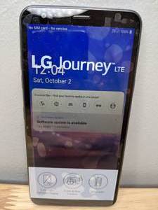 lot 11 image: New Black LG Journey LTE Cell Phone on T-Mobile