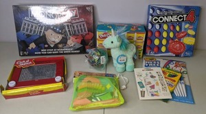 lot 149 image: New Kids Lot Monopoly, Play-Doh, Connect4, Etch A Sketch, & More
