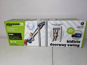 lot 282 image: New Playzone-Fit Kid Trix Doorway Swing