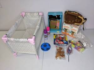 lot 283 image: Lot of New Childrens Toys Spiderman, Rawlings Baseball Glove, Terrariums and More