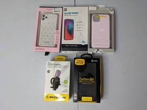 lot 278 image: Lot of New Cellphone Cases & Accessories by Otterbox, Kate Spade, Heyday and More