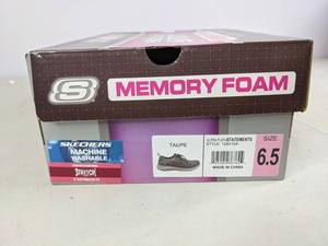 lot 370 image: New Skechers Sport with Memory Foam Sneakers, Women 6.5