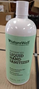 lot 88 image: 192 New Bottles of NatureWell Liquid Hand Sanitizer