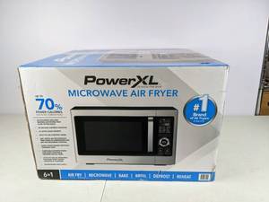 lot 93 image: New Power XL Microwave Air Fryer
