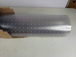 lot 353 image: Clear Plastic Under Chair Mat