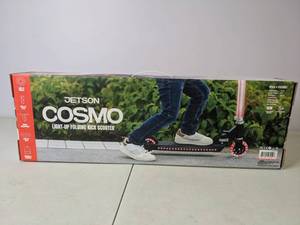 lot 75 image: New Jetson Cosmo Light Up Folding Kick Scooter