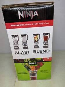 lot 193 image: New Ninja Professional Blender and Nutri Ninja Cups