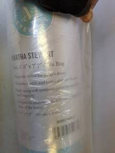 lot 196 image: New Martha Stewart Eiger Area Rug