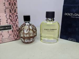 lot 198 image: Set of (2) New Perfumes Dolce & Gabbana and Jimmy Choo