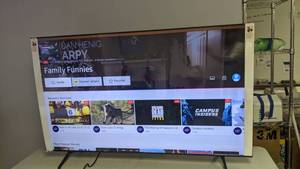 lot 01 image: New 65 Samsung Crystal UHD Series 7 Smart TV