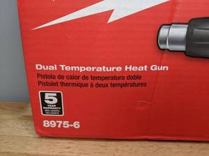 lot 16 image: Brand New Milwaukee 11.6-Amp 120-Volt Dual Temperature Heat Gun