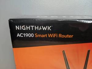 lot 20 image: Brand New NETGEAR Nighthawk R6900 AC1900 Smart WiFi Router