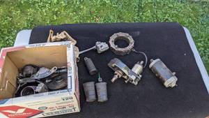 lot 43 image: Harley-Davidson Motorcycle Parts