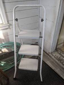 lot 299 image: A Chair, A Ladder and a Hose