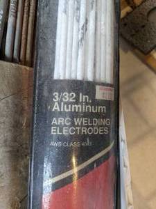 lot 245 image: Lot of Welding Supplies including Milwaukee Heavy Duty Impact Wrench & Much More
