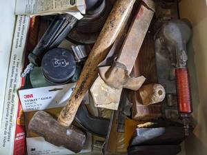 lot 224 image: Lot of Tools Including Truper Sledgehammer, SnapOn Orbital Desk Sander and Much More