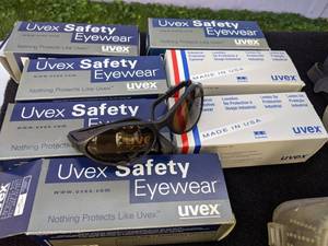 lot 75 image: Lot of Personal Protective Equipment - PPE Eyewear, Masks, and More.