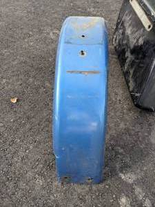 lot 80 image: Motorcycle Storage Boxes (Calafia) & Fender