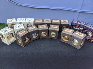 lot 97 image: Collection of (17) Vintage Harley Davidson Ornaments