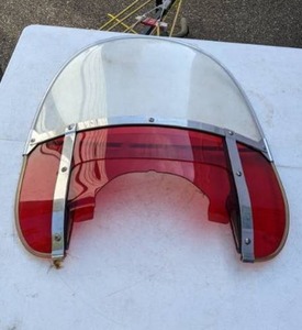 lot 130 image: Stay Bug Free. Motorcycle Shield