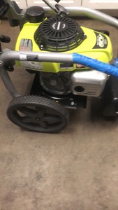 RYOBI 3300 PSI 2.3 GPM Cold Water Gas Pressure Washer with Honda GCV190 Idle Down