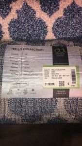 Unique loom trellis collection 10ft runner