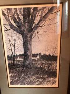 lot 33 image: Steven Schultz Pair of Pictures #401000