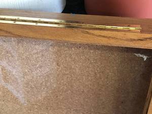 lot 76 image: Wood  Glass Display Case