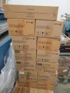 lot 8 image: 13 cases of xerox waste containers ...