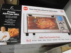 power air fryer 360 powers on open ...